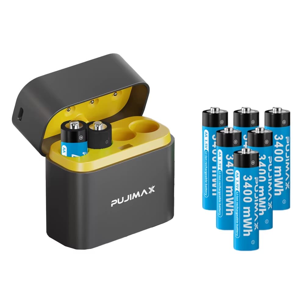 PUJIMAX battery and charger range