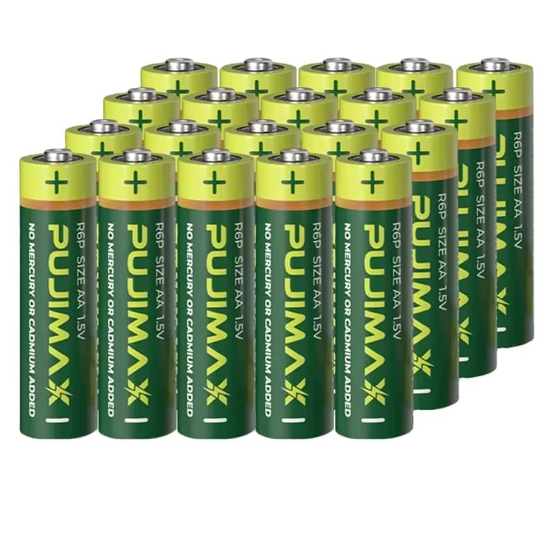 PUJIMAX AA carbon zinc batteries