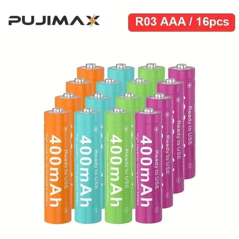 PUJIMAX AAA Ni-MH rechargeable batteries